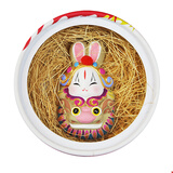 北京兔儿爷 吉兔坊 好运兔爷 生肖龙 工艺品 旅游纪念 玩偶公仔手办 民俗玩具  中秋春节礼品 泥塑