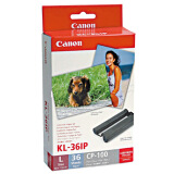 佳能（Canon）KL-36IP 彩色墨水/相纸组合（36张/盒）适用CP全系列打印机