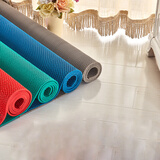 慷曦 塑料地垫门垫进门防滑垫子PVC浴室厨房厕所卫生间玄关家居游泳馆加镂空防水网格入户脚垫子 180宽/1米长中厚4.5mm厚 红色