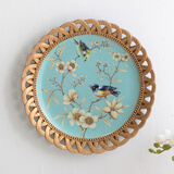 蒂拉创意欧式装饰盘墙上装饰盘子挂盘墙饰背景墙壁挂饰壁饰 1047款