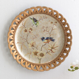 蒂拉创意欧式装饰盘墙上装饰盘子挂盘墙饰背景墙壁挂饰壁饰 1054款