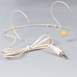 depusheng 得普声无线话筒腰包教学小蜜蜂扩音器耳麦话筒导游随身腰麦领夹麦克风胸麦线肤色头戴线耳挂 螺纹插3.5肤色头戴线