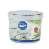 乐扣乐扣（LOCK&LOCK）塑料圆形保鲜盒密封盒密封罐谷物防潮储物罐奶粉罐密封食品盒 LLS141容量940ml-单个