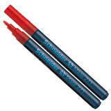 施耐德（Schneider） 德国进口记号笔 271 防水油漆笔1-2mm 耐高温记号笔1支 红色
