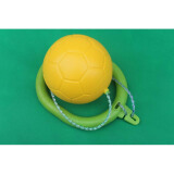 跳跳球蹦蹦球 儿童健身玩具球 跳跳环 黄色