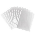 红鑫文具  A4十一孔透明文件袋 11孔多孔袋  文件套 5C(中厚型 200个装)