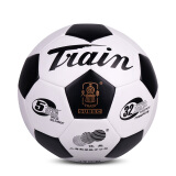 Train火车头 专业机缝5号 经典黑白足球 SX-WB32 五号足球 训练足球
