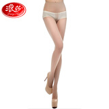 浪莎 4条丝袜超薄款夏季连裤袜透明隐形无痕防勾丝大码性感打底袜子女 【4条】肤色无痕T裆