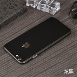 轩创  iPhone7 plus手机背膜iPhone6S后膜苹果6/7plus全包边保护膜后盖贴纸 iphone6P/6SP 黑色后膜【买一送一】