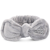 多多洛 洗脸发带女化妆头带面膜束发带绒布可爱鹿角猫耳朵卖萌发带发箍洗脸敷面膜卸妆束发合集 5#灰色蝴蝶结-A014