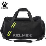 KELME/卡尔美足球训练包运动健身挎包手提单肩包9876007 黑/荧光绿 55*26*30CM