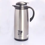 瑞家（RIKA） 瑞家RIKA保温壶家用玻璃内胆暖壶不锈钢水壶大容量热水瓶会议室 1.9升 黑色 1.9L