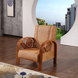 众青藤 真藤沙发五件套客厅沙发茶几组合东南亚休闲藤椅藤编沙发三人位 单人位