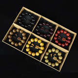 玄同  精美六大檀木佛珠手串高密油性小孔黑檀绿檀大叶紫檀 小孔方牌葫芦六大檀合集 2.0合集