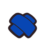 浮生 汽车个性创口贴车贴涂鸦贴纸划痕贴防水遮盖汽车创可贴纸车门车身装饰贴 创口贴 蓝色 C20503