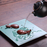 石匠同丰 创意紫砂小牛茶宠 功夫茶具茶道零配 紫砂陶小水牛茶宠茶玩 1只