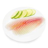 京鲜生 冰冻新鲜鲷鱼片净肉 罗非鱼 150g-200g 1片 此产品5片起售