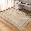 尊讯摇摇椅地垫防滑长方形简约书房专用奶油风办公桌转椅隔音客厅 风华-3M 80*120cm