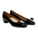 【准新品】菲拉格慕（Ferragamo）女士Vara蝴蝶结高跟鞋 0591963_1D _ 55 /36码 礼物送女友 