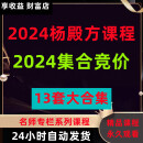 2024杨殿方课程极简转折开盘定式五日战法均线三周期共振五大结构电子版 杨殿方7月集合竞价+指标