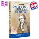 预售 Common Sense 英文原版书籍 常识，人权和其他 英文原版 政治历史与理论