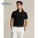 Polo Ralph Lauren 拉夫劳伦男装 经典款修身弹力短袖Polo衫RL13869 001-黑色 L