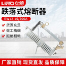 复合硅橡胶户外高压跌落式熔断器10千伏100A变压器柱上令克开关保险HRW12-15/200A RW12-15/200A