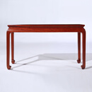 贡艺名居 红木家具缅甸花梨（学名：大果紫檀）中式条案 实木简约平头案香案玄关桌佛台 长138*宽40*高81.5cm