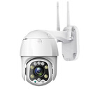 4G无线监控摄像头360度全景室外防水球机wifi高清户外监控器 200万4G流量款+128G卡