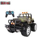 DZDIV 遥控车 越野车儿童玩具大型遥控汽车模型耐摔配电池可充电3030 绿色