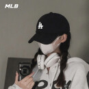 美职棒MLB帽子男软顶棒球帽鸭舌帽3ACP7701N 洛杉矶道奇队/黑色/小标 F