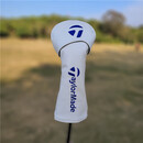 TAYLOR泰勒高尔夫球杆套 杆头套 球头帽套 保护套 铁木杆小鸡腿杆套UT_号数可调蓝