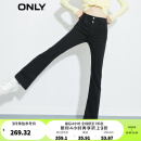 ONLY夏季新款不褪色紧身显瘦喇叭牛仔裤女|122332012 J19 黑牛仔BLACK DENIM 165/68A/M
