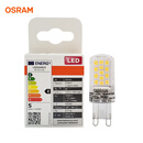 欧司朗(OSRAM)LED灯珠G9插脚插泡LED节能灯泡 替换卤素灯台灯灯珠220V 4.2W/827黄光-替换卤素40W