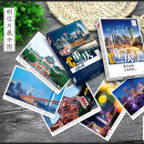 重庆印象风景明信片30张魔幻都市山城夜景旅行卡片