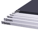 建筑沙盘模型材料 PVC板泡沫板塑料板雪弗板发泡板 安迪板制作  白色400*600*8毫米 （3张）