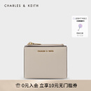 CHARLES＆KEITH初秋新品CK6-10680907包包女包多卡位短款钱包 Ivory象牙色 XXS