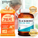 澳佳宝Blackmores原味深海鱼油软胶囊大罐装400粒Omega3含DHAEPA成人中老年人性价比澳洲进口纯净安心rtg中秋