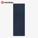 MANDUKA eQua瑜伽铺巾防滑专业多功能便携吸汗速干薄款瑜伽巾毯子 午夜蓝(67*182cm）