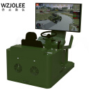 WZJOLEE乔立教仪静态单屏轮式挖掘机驾驶模拟器操作训练平台