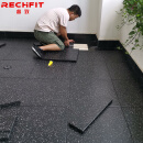 睿致（RECHFIT）健身房橡胶地垫防滑减震隔音防砸缓冲地板健身地垫运动地胶