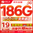 中国广电流量卡超低月租全国通用5G移动基站长期手机卡电话卡信纯上网卡大王卡非无限