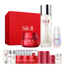 SK-II网红套装(神仙水230ml+面霜80g+新一代小灯泡30ml)sk2护肤品skii