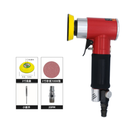 联能 定制小型气动打磨机汽车抛光不锈钢金属打磨神器气磨砂纸抛光机2 3寸偏心机+1000张砂纸