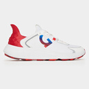 G FORE男鞋 MG4X2 轻便透气 耐磨防滑运动鞋 男士防水高尔夫球鞋 白红蓝 G4MA23EF44 42.5码/US9.5