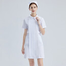 诺尔森护士服短袖夏季医师服美容院工作服女 04白色短袖 S
