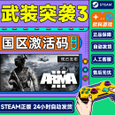 PC中文 steam 武装突袭3 Arma 3 国区激活码cdkey 正版游戏 标准版 武装突袭3 游戏本体 中国区
