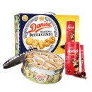 皇冠（danisa）丹麦曲奇饼干681g+150g爱时乐礼盒装（新老包装随机发货） 印尼进口  休闲零食 送礼品大礼包