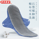 CLCEY老年人漏尿专用护垫可水洗护理垫老人漏尿垫成人隔尿防水纯棉防漏 33石墨烯失禁内裤蓝色【140斤- 0x0cm