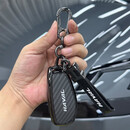 苍塑适用于2024款哈弗猛龙钥匙套改装壳改装包配件扣哈佛猛龙专用保护 枪壳面款-手绳扣